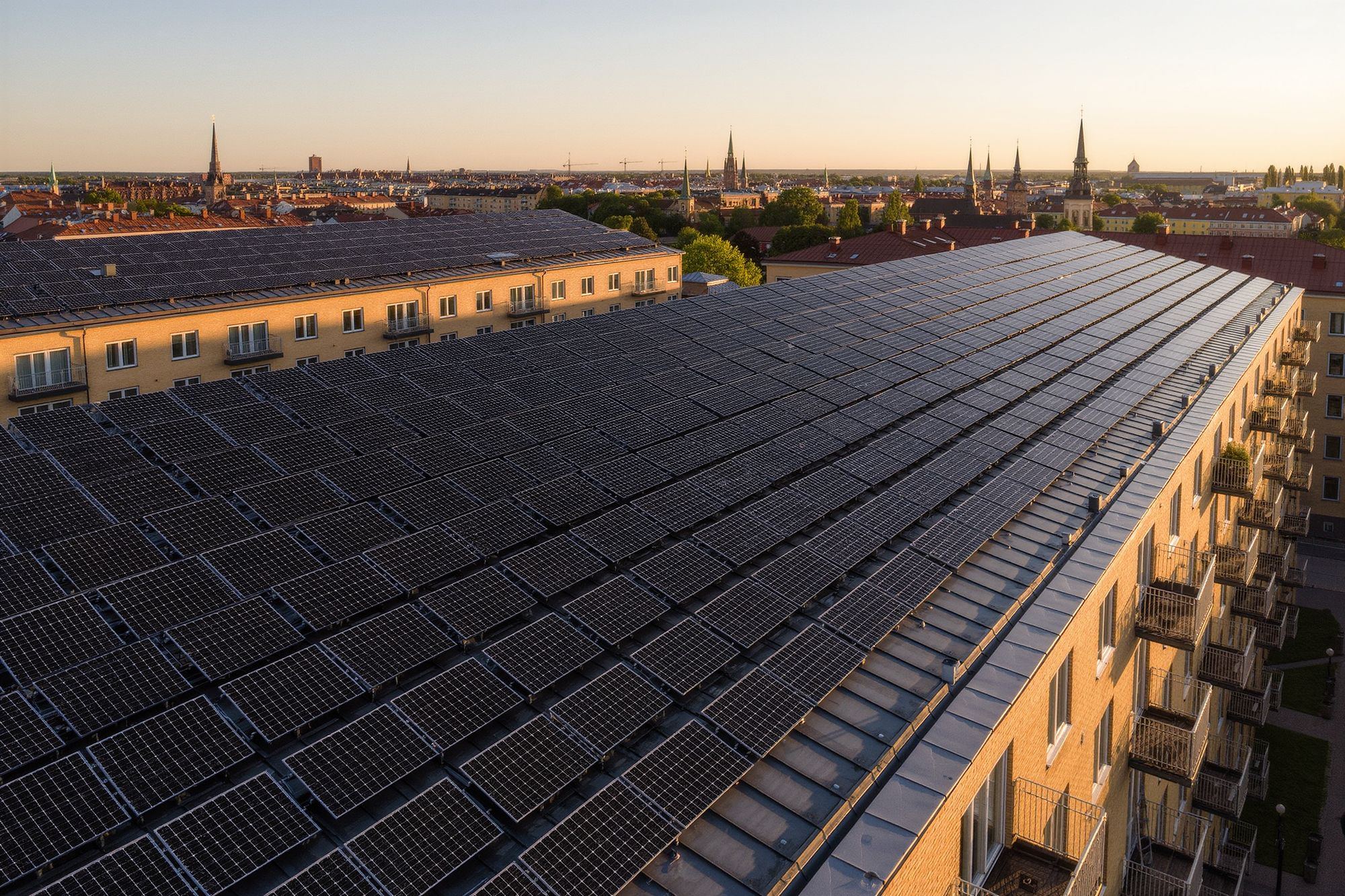 Bostadsrättsförening – Solceller